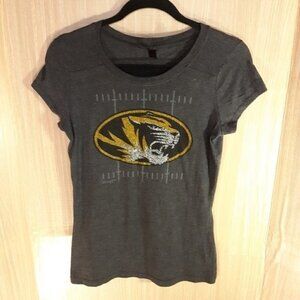 University of Missouri football grey short sleeve tee.Medium